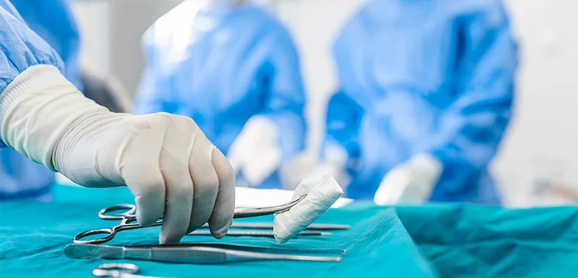Retained surgical instruments can cause severe complications