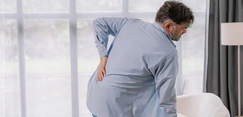 What happens after a hip implant fails?